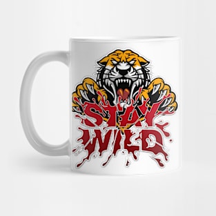 Stay wild tiger Mug